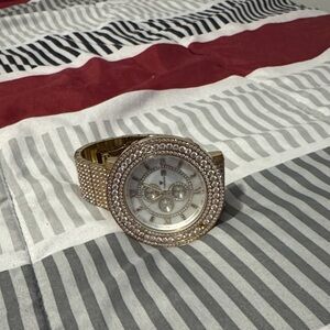 Gold and Silver Men's Watch